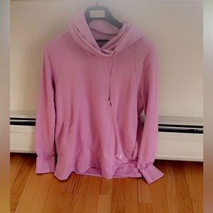 Pink oversized under armor sweatshirt